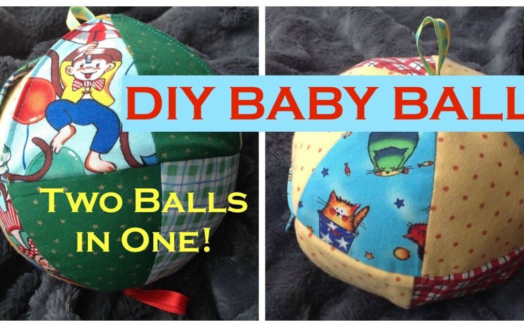 DIY Baby Ball Sew (Peekabo Picture!)