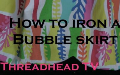 How to Iron a Bubble Skirt