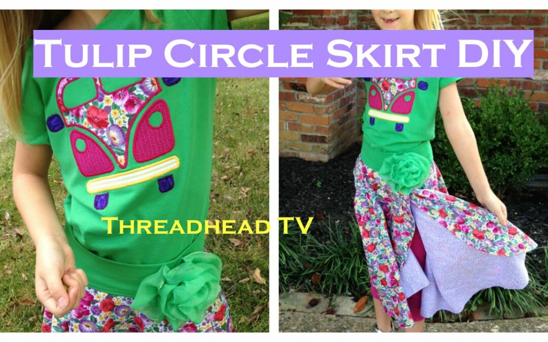 Tulip Circle Skirt – How To Sew