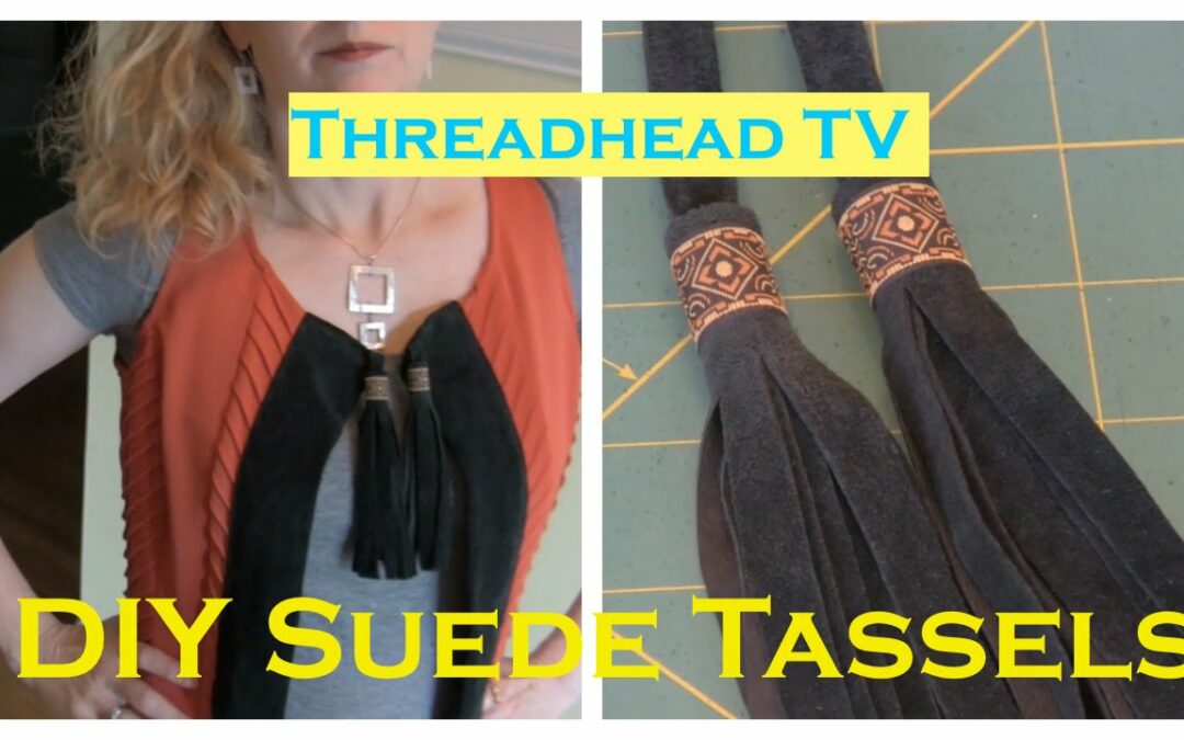 How to Make Suede or Leather TASSELS